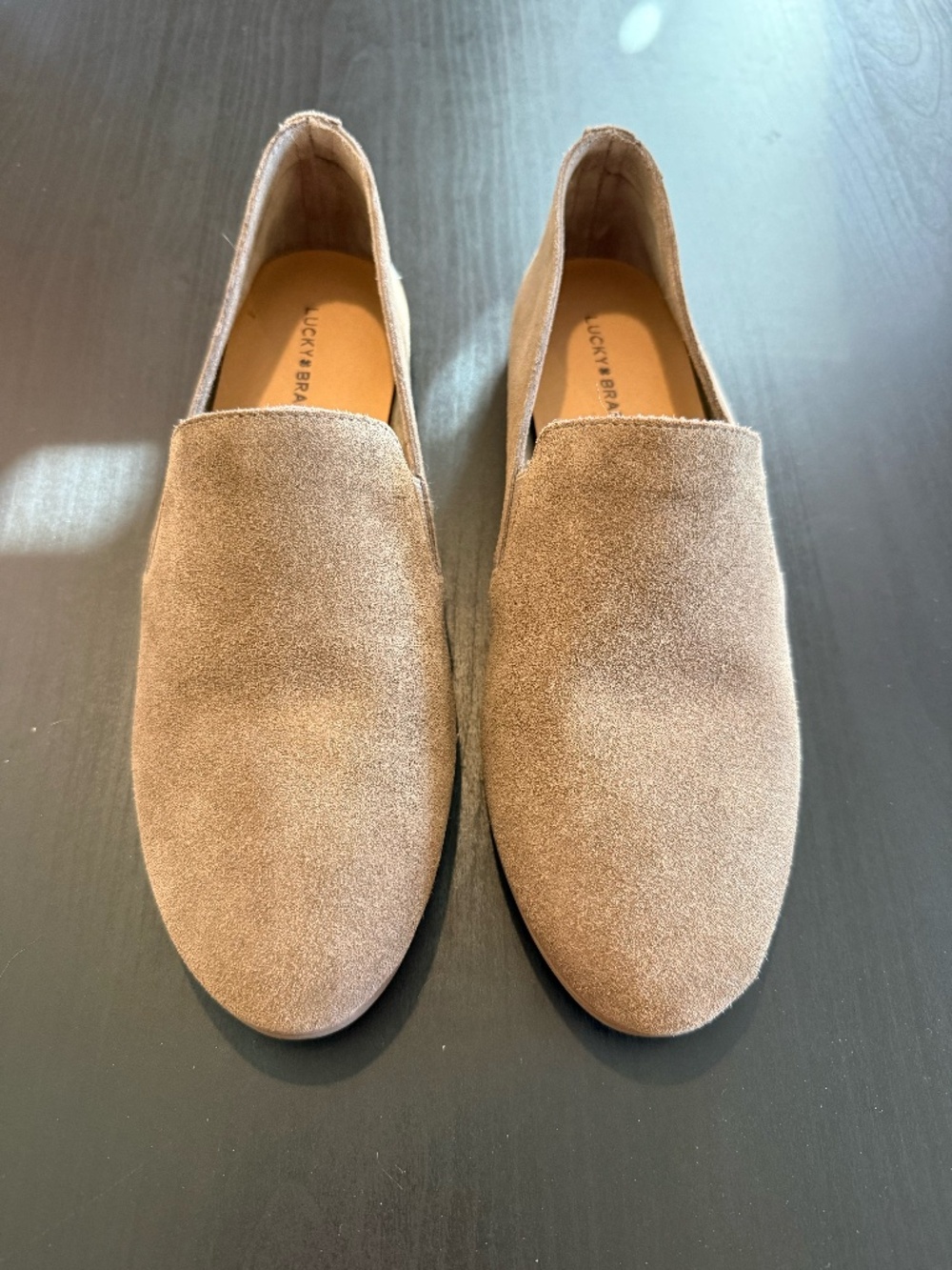 Lucky Brand, Suede Loafer, Women's size 40/9M